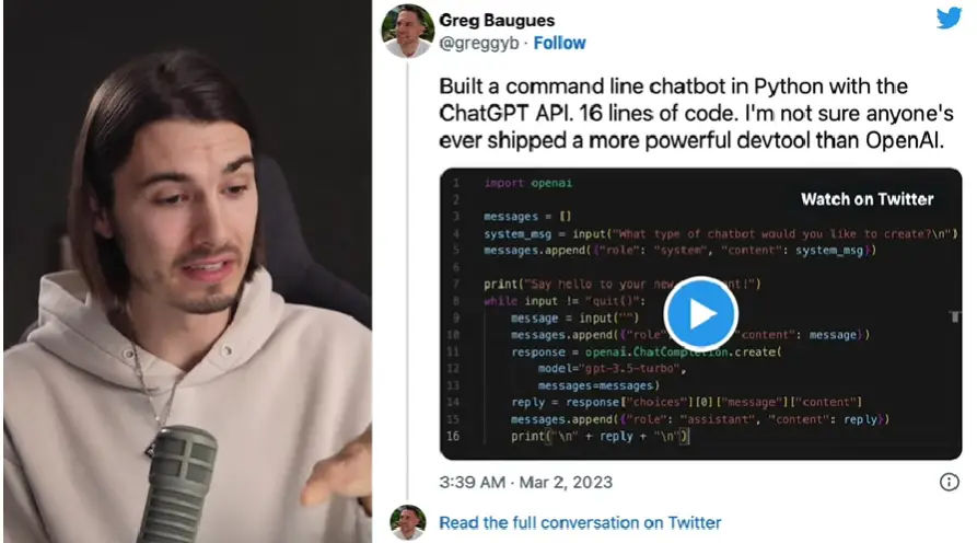 ChatGPT in Python for Beginners - Build A Chatbot